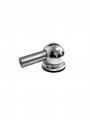 Aluminum Sphere Turret Single Point Tom Or Snare Drum Lug, Chrome, DISCONTINUED, IN STOCK