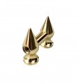 1" Double Ended Spiky Tube Lug, Drum Lug, Brass, DISCONTINUED, IN STOCK