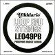 D'Addario LE049PB Phosphor Bronze Loop End .049 gauge, Single String