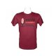 Drum Candy Podcast Vintage-Style Oxblood T-Shirt - Medium