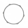 Worldmax 12" 2.3mm Snare-Side Triple-Flange Hoop, 6 Holes - Black Nickel