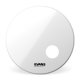 20" Evans EQ3 Side Ported Resonant Bass Drum Drumhead, Smooth White