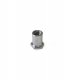 Swivel Nut For L3 And L4 Drum Lugs, 7/16" End To End Length, Chrome