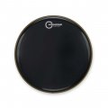 24" Classic Clear Gloss Black Single Ply Bass Drumhead By Aquarian