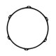 Pearl 10" SuperHoop II With 6 Holes - Black