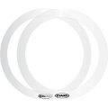 Evans E-Ring External Drumhead Dampening Ring Snare Pack, 2 Pack