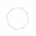 WorldMax 12" 2.3mm 8-Hole Steel Snare-Side Hoop - White Powder-Coated Finish