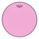 18" Remo Colortone Emperor Tom Drum Head, Pink, BE-0318-CT-PK