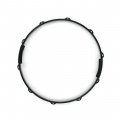 Pearl 14" Snare-Side SuperHoop II With 10 Holes and Guards - Black