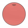 15" Remo Colortone Emperor Tom Drum Head, Red, BE-0315-CT-RD