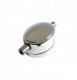 Oval Lug With Decorative Lines Design, Snare Drum Lug, Chrome