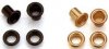 3/8" Press-in Air Vent Grommet 14mm Long, Black, DISCONTINUED, IN STOCK