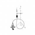 DW 9000 Series 8' Remote Hi-Hat Stand With Mega Clamps And Carrying Bag