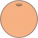 13" Remo Colortone Emperor Tom Drum Head, Orange, BE-0313-CT-OG